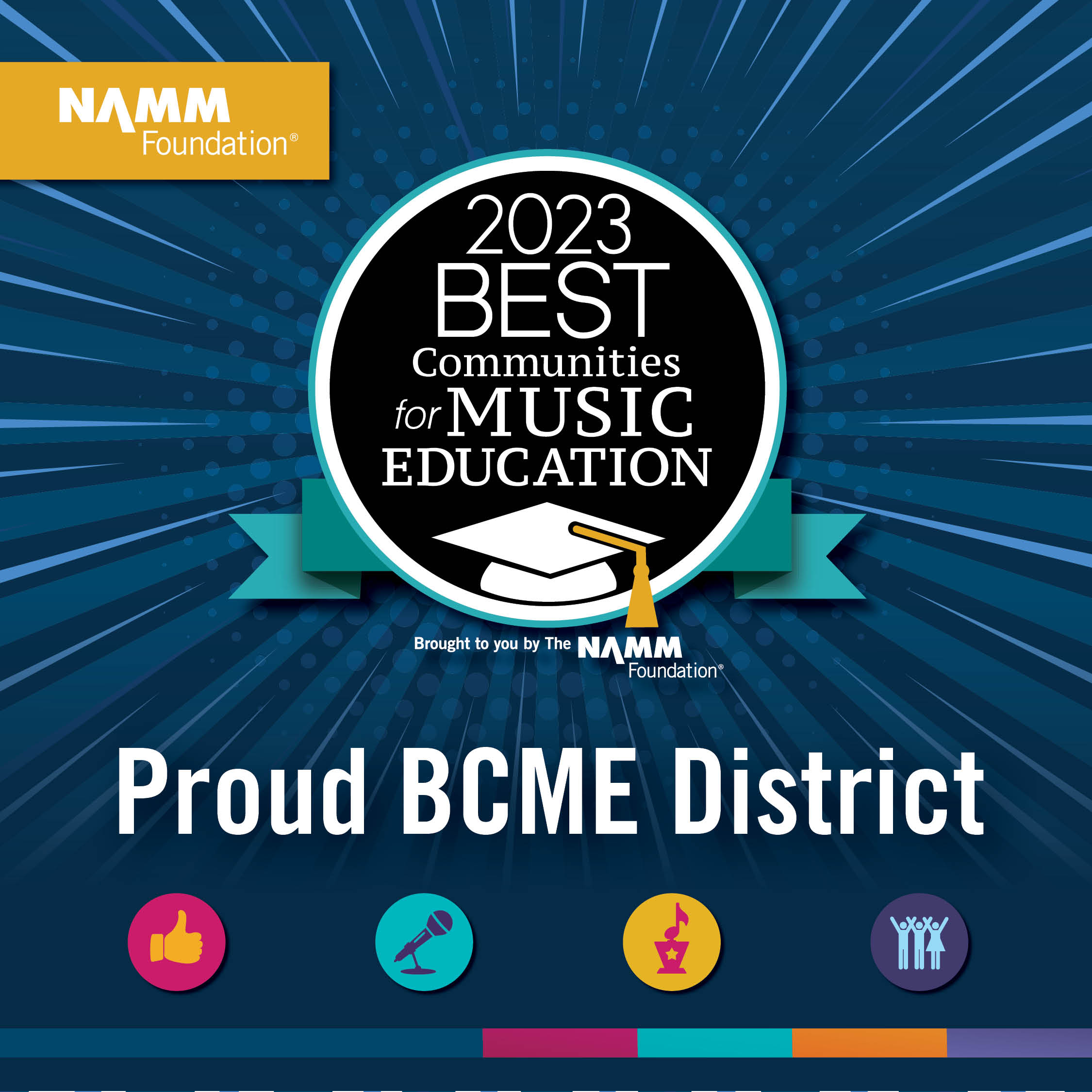 Proud BCME District 2023